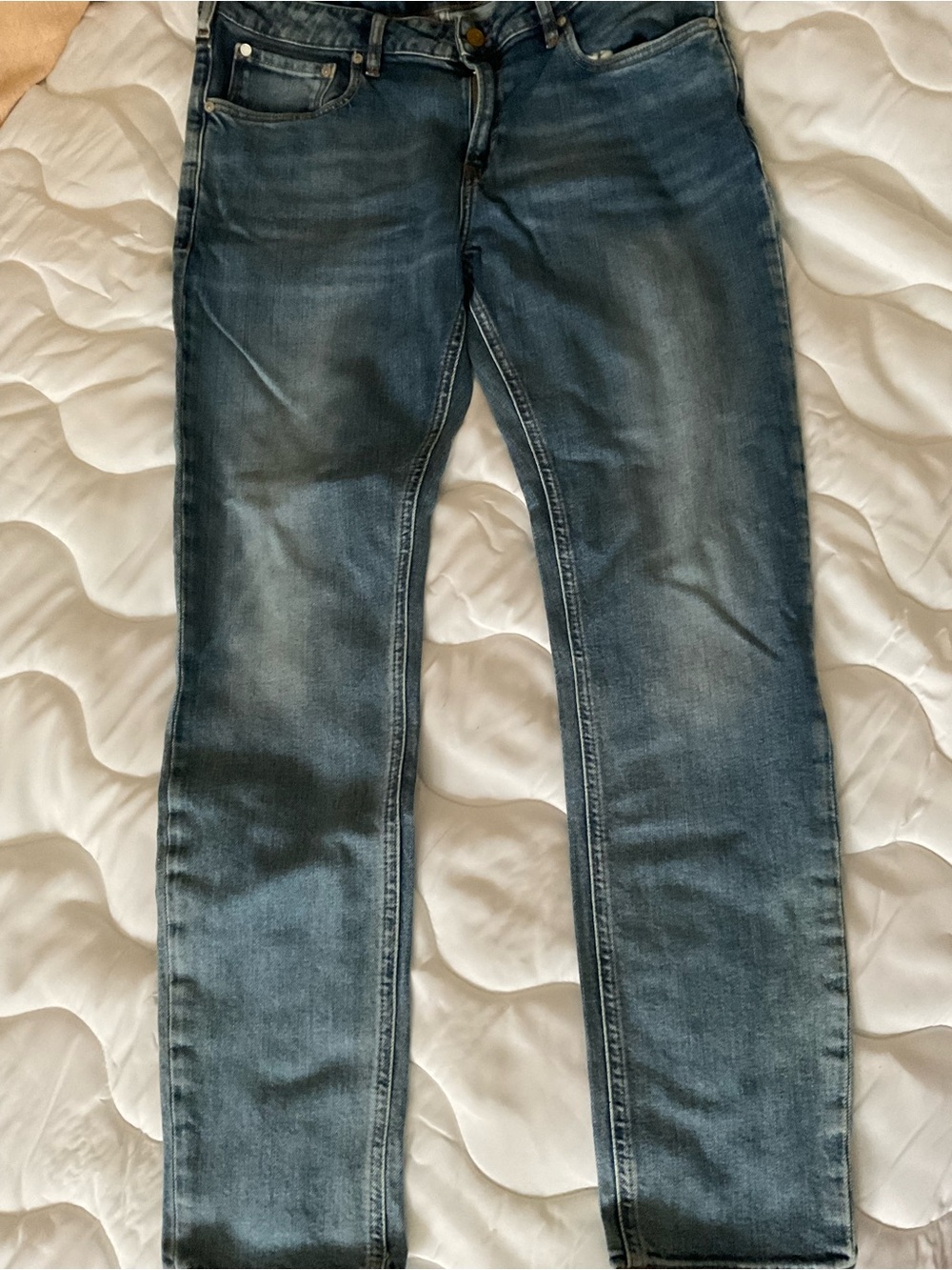 Scotch & Soda Men's Skinny Jeans in Faded Blue